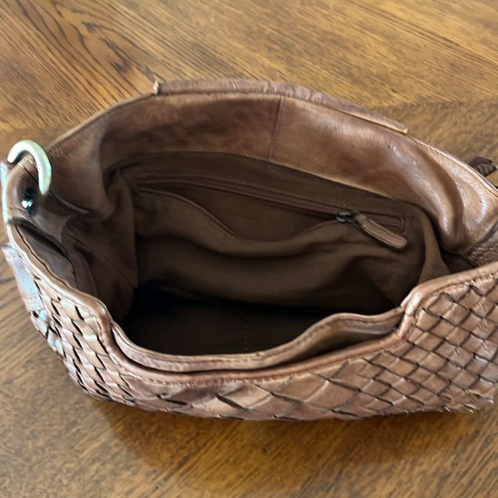 Genuine Leather Shoulder Bag - Picture 7 of 11